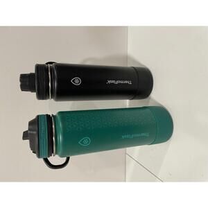ThermoFlask 24oz Insulated Stainless Steel Water Bottle Set (2-Pack)